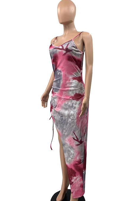 Gallus Red Midi Dress JR3605
