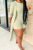Fashion Casual Womne Pit Bar Jumpsuits Cloak Two-Pieces MDF5153
