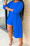Fashion Casual Womne Pit Bar Jumpsuits Cloak Two-Pieces MDF5153