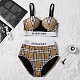 High Waist 2 Pieces Swimwear Women Bikini Sets CPBH001