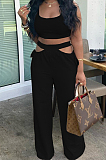 Sexy Fashion Pure Color Two-Piece NRS8058