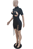 Sexy Hollow Out The Leg Bind Cultivate One's Morality Jumpsuits BM7162