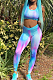 Fashion Sexy Print Casual Two-Piece YMT6078