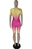 Fashion Casual Gradient Sport Two-Piece BM7160