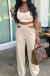 Sexy Fashion Pure Color Two-Piece NRS8058