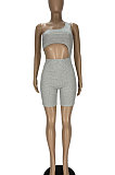 Fashion Women Inclined Shoulder Halter Neck Sexy Romper Shorts YT3269