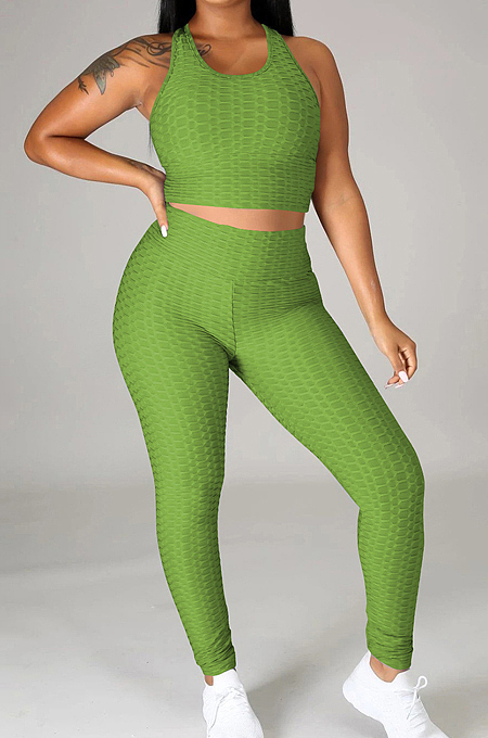 Euramerican Vest Long Pants Sport Yoga Suit MD414