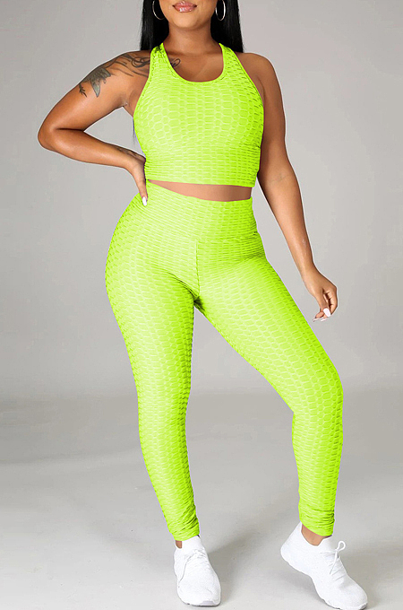 Euramerican Vest Long Pants Sport Yoga Suit MD414