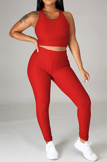 Euramerican Vest Long Pants Sport Yoga Suit MD414