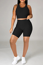 Euramerican Fashion Vest Shorts Two-Piece MD402