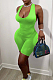 Sexy Backless Cross High Elastic Pure Color Jumpsuits YYF8203