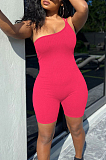 Pit Bar Backless High Elastic Sport Jumpsuit F8349