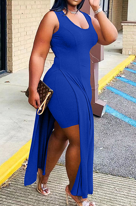 Women Copy Contton Indiana Irregular Fashion Casual Suit WA7165