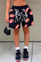 Printing Casual Loose Shorts AYW7001