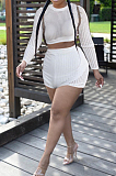 Plaid Hollow Out Casual Sport TWO-Piece HHM6513