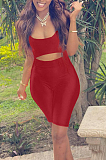 Sexy Behind Stealth Zipper Pure Color Tight Jumpsuit ALS244