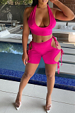 Sexy Brace Vest Shorts Casual Two-Piece MLL166