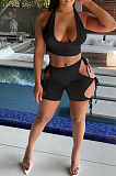 Sexy Brace Vest Shorts Casual Two-Piece MLL166