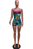 Fahion Women Bind Digital Printing Jumpsuit NYZ6006