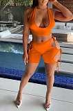 Sexy Brace Vest Shorts Casual Two-Piece MLL166