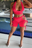 Sexy Brace Vest Shorts Casual Two-Piece MLL166