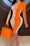 Fashion Joining Together Pit Bar Stretch Jumpsuit QZ4333