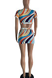 Women Fashion Sexy Colours Chest Warp Skirts Sest YZL833