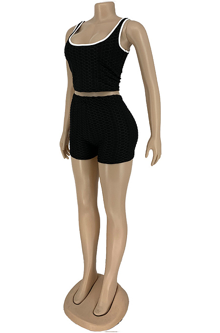 Women Fitness Yoge Sport Toning Two-Piece LY022