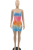 Sexy Cultivate One's Morality Boob Tube Top Gradient Package Hip Skirt PQ8028