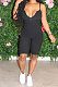 Trendy Women Sleeveless Front Zipper Pure Color Romper Shorts AYM5002