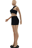 Cute Sleeveless Vest Culottes Two-Piece LSZ9071