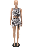 Euramerican Sexy Vest Short Skirt Two-Piece QL1003