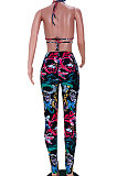 Casual Printing Sexy Two-Pieces JZH8050