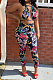 Casual Printing Sexy Two-Pieces JZH8050