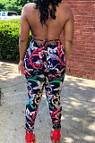 Casual Printing Sexy Two-Pieces JZH8050