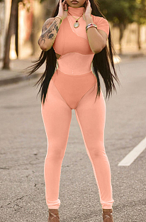 Sexy Women Net Yarn Pure Color Pit Bar Three-Piece YX9275