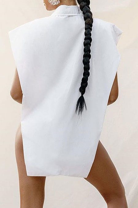 Pure Color Sexy Vest Trendy Loose T Shirts FLY20462