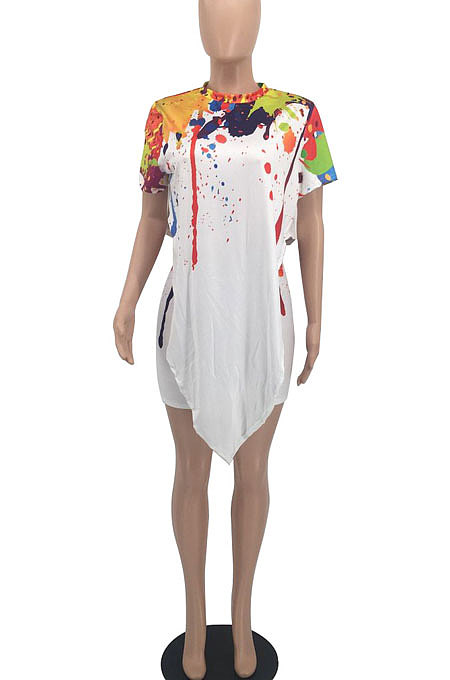 Sexy Women Inkjet Personality Club Shorts Sets OH8051