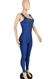 Summer High Elastic Cowboy Overalls Casual Jumpsuit YYZ651