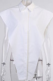Pure Color Sexy Vest Trendy Loose T Shirts FLY20462