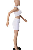 Sexy Casaul Pure Color Shorts Sets YMM9066
