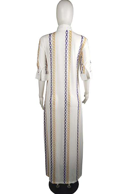 Casual Perspective Prevent Bask In Shirt Dress L0344
