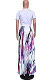 Euramerican Summer Digital Print Skirt ORY5035