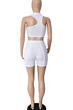 Sexy Casaul Pure Color Shorts Sets YMM9066