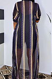 Casual Perspective Prevent Bask In Shirt Dress L0344