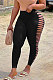 Trendy Tideway Sexy Hollow Out Tight Casual Pants WME2031