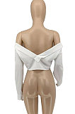 Women Fashion Sexy Knotted Butterfly T Shirts WME2040