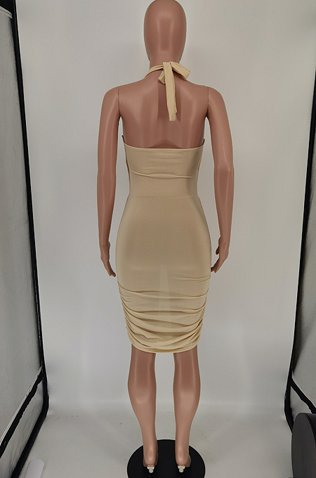 Night Club Women Bind Package Hip Boob Tube Top Dress NRS8047