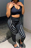 Women Trendy Trend Printing Halter Neck Top Two-Pieces WME2024