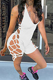 Women Trendy Sexy Small Sweet Wind Bind Romper Shorts WME2045
